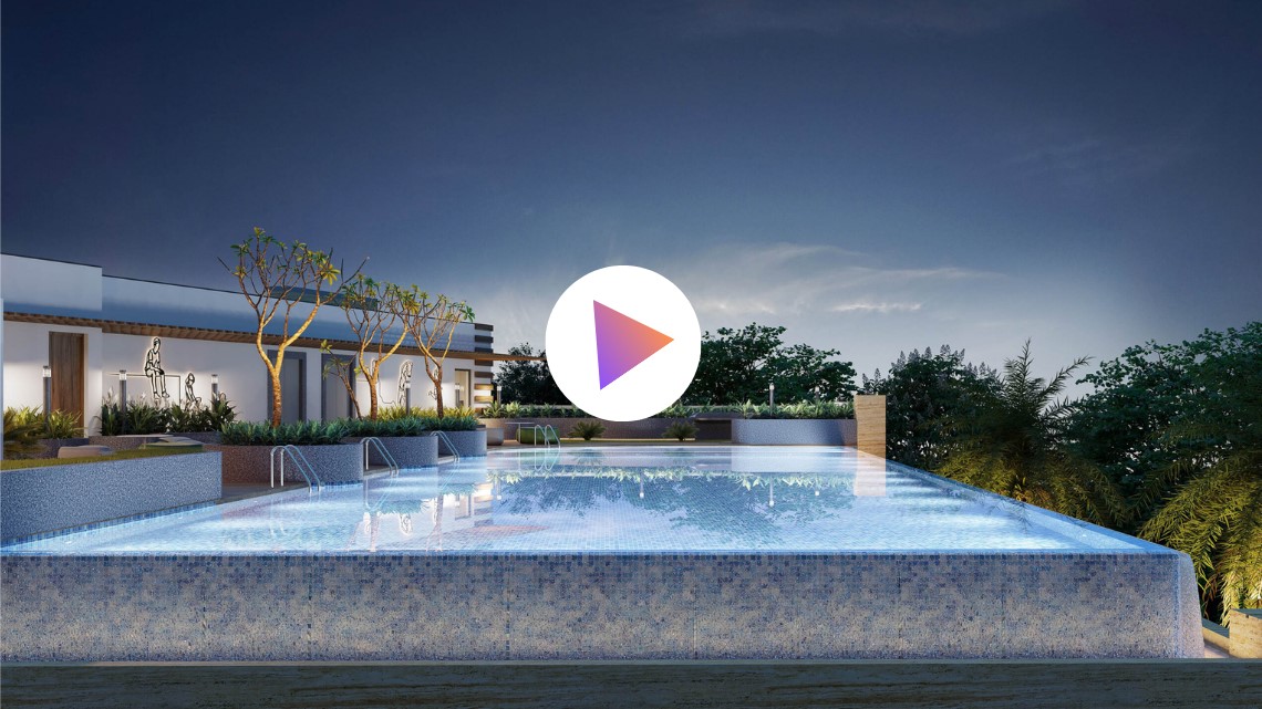 270 degree view West